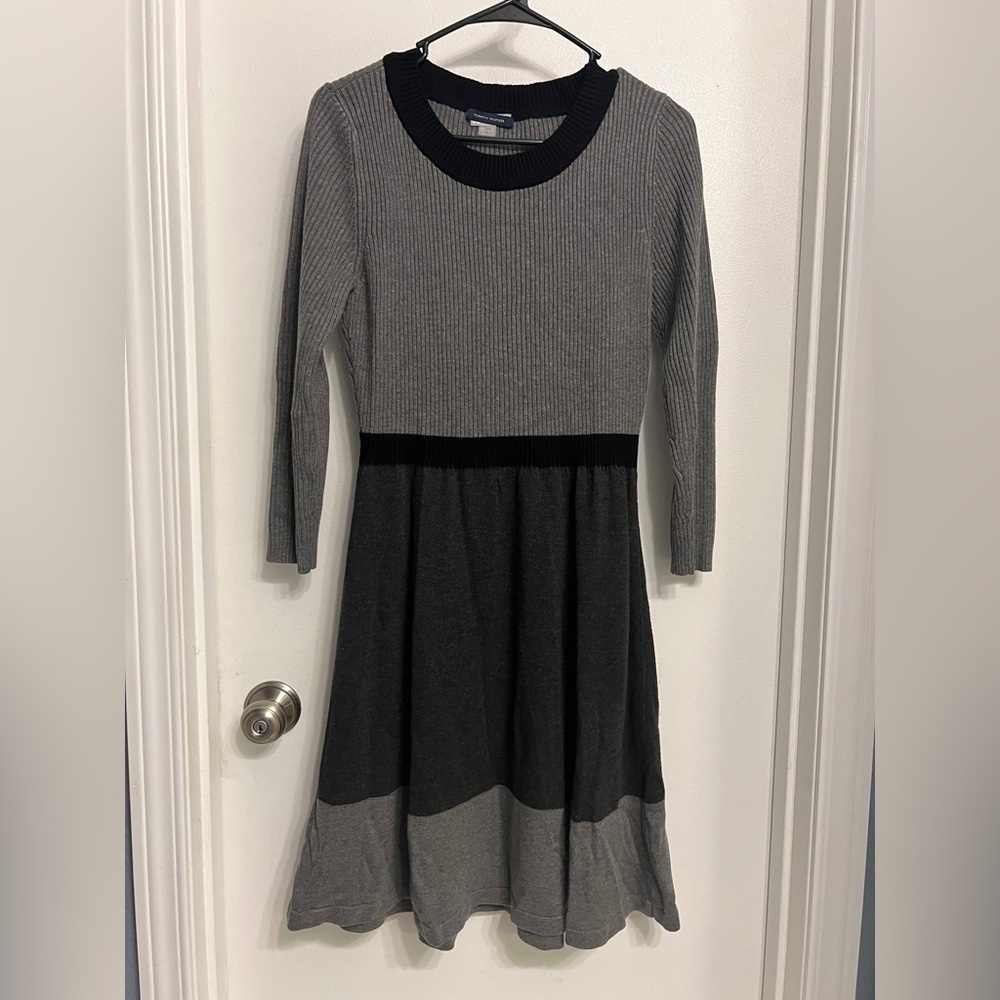 Tommy Hilfiger Ribbed Sweater Dress